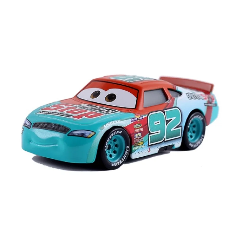 Disney Pixar Cars 3 Тачки 2 № 92 Мюррей Clutchburn Молния Маккуин металл игрушечный автомобиль для детей подарок 1:55 абсолютно и - Цвет: 1
