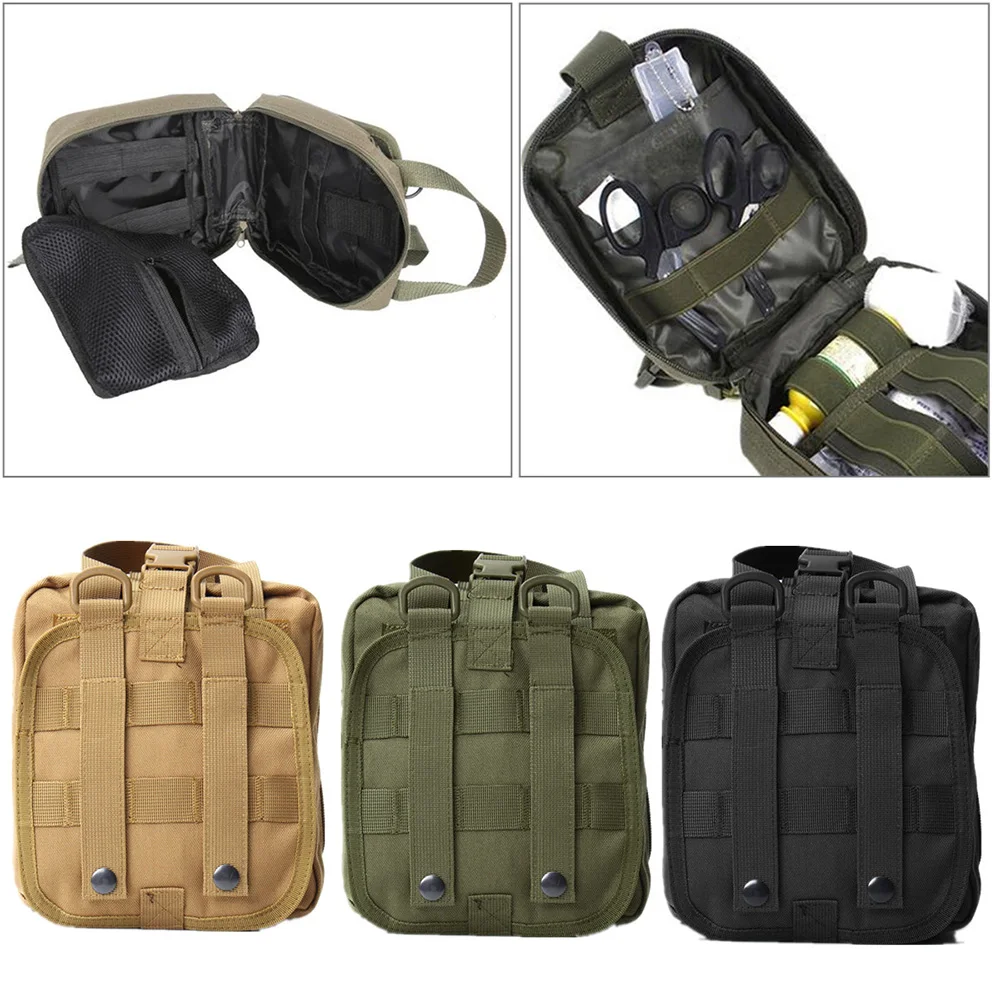 

Outdoodr Hiking Camping Mini Pouch Travel First Aid Bag Portable Survival Tactical Emergency Bag Military Kit Medical Backpack