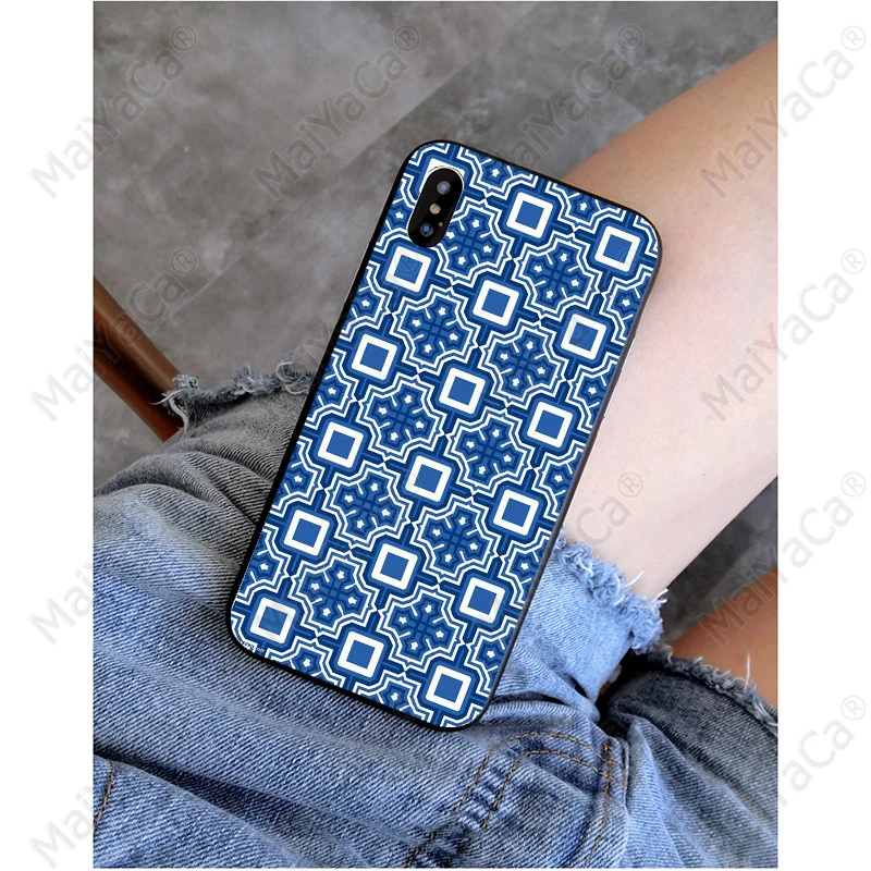 Blue white texture