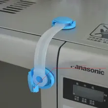 1 шт Детский защитный замок, дверные полосы для дверного ящика шкафа синего цвета, Детская защелка безопасности