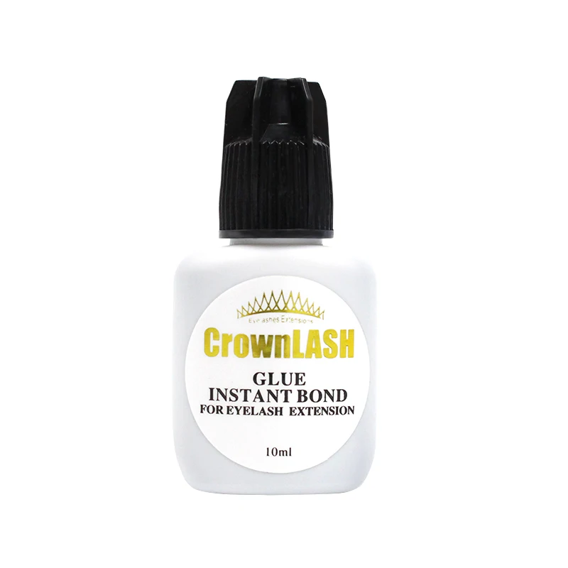 CrownLash мгновенный клей 10 мл Профессиональный для наращивания ресниц