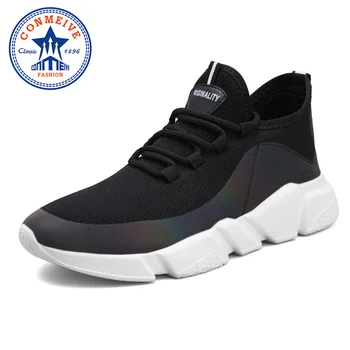 

Breathable Light Running Shoes Non-slip Wear Resistant Low Male Men Sneakers Professional Soft Lace-Up Man Marathon Sport Shoes