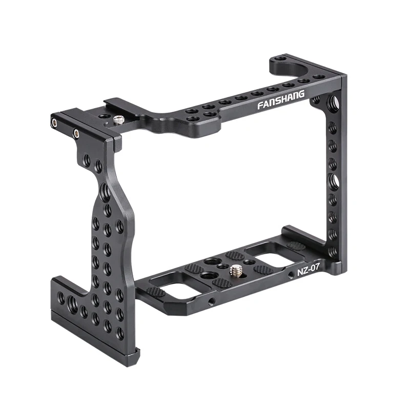 Aluminum Camera Cage Rig Handle Film Movie Arm support bracket Stabilizer for nikon z z6 z7 video Microphone Monitor