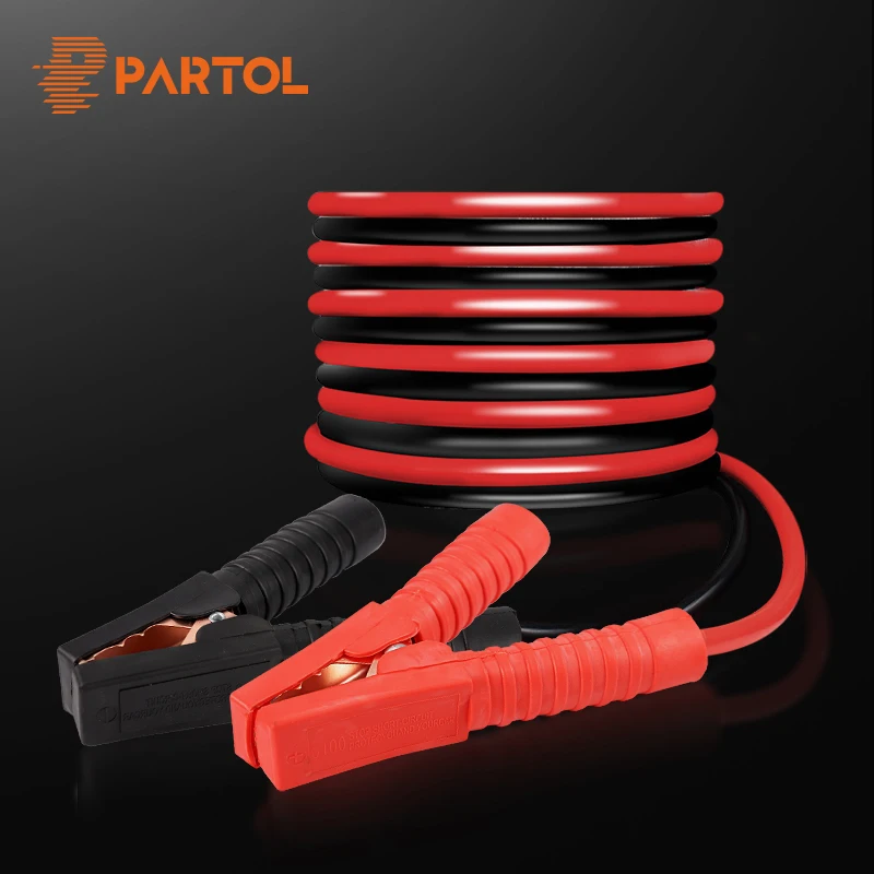 Partol 2 M 3 M 1000A 1800A Cable de salto de batería de cobre puro carga de emergencia arranque de arranque batería de refuerzo de Cable Partol 2 M 3 M 1000A 1800A Cable de salto de batería de cobre puro carga de emergencia arranque de arranque batería de refuerzo de Cable
