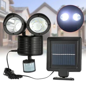 

22 LED Dual Security Detector Solar Spot Light Motion Sensor Outdoor Waterproof Floodlight TSH Shop