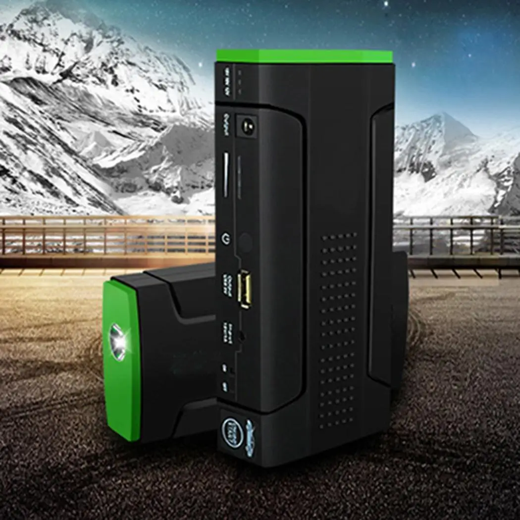 

12V 12000mAh Car Jump Starter Power Bank Auto Car Starter Adapter Package Booster Battery Charger Jump Starter for Car Styling