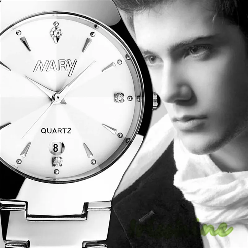 

Irisshine i0653 Luxury Men Single Calendar Quartz Stainless Steel Date Wrist Watches men watches hot gift