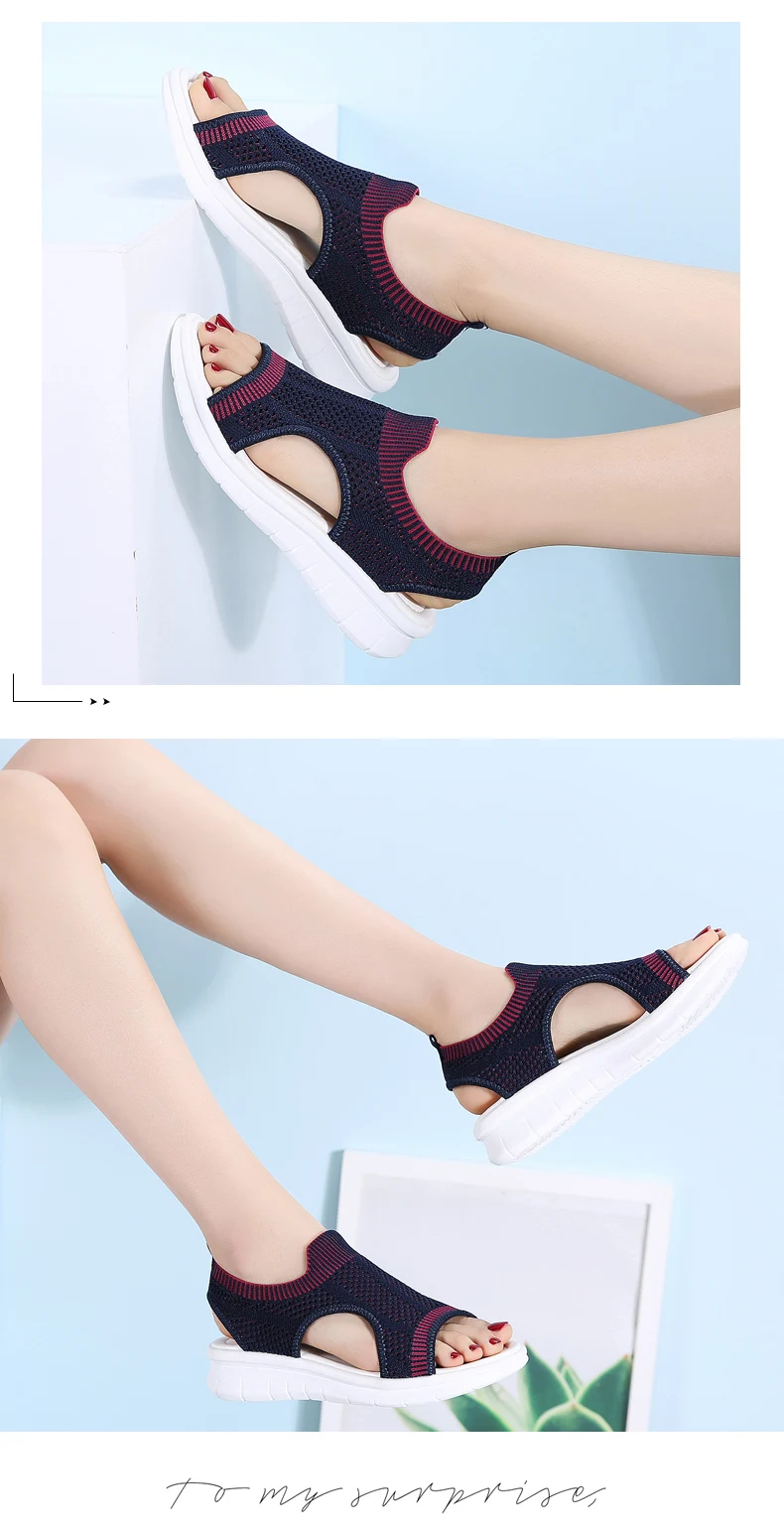 Akexiy/ г.; модные кроссовки; женские летние сандалии на плоской платформе; женская пляжная обувь на танкетке с открытым носком; большие размеры 35-42; zapato