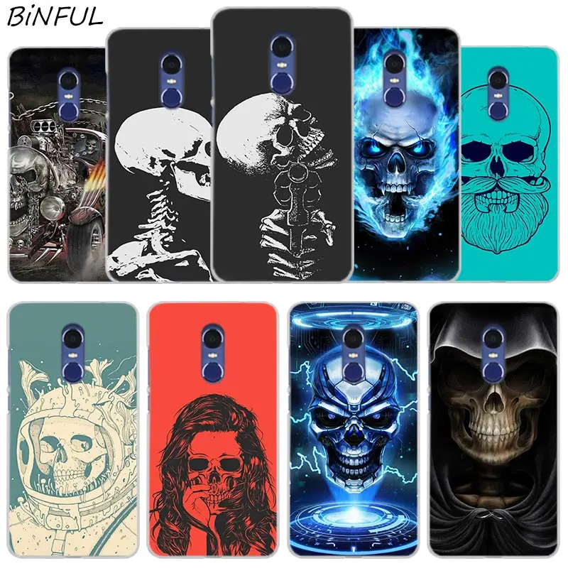 

Grim Reaper Skull Clear Cover Case for Xiaomi Redmi 3 3S 6 Pro S2 4A 4X 5A 6A 5 Plus Note 5A Note 7 3 4 4X 5 6 Pro Mi 5X