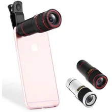 14X оптический зум телеобъектив без темных углов мобильный телефон камера телескоп объектив для iPhone 6 7 samsung смартфон