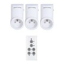 Universal French Standard AC220V Power Socket Plug 433mhz Wireless Remote Control Socket Outlet Compatible Broadlink RM