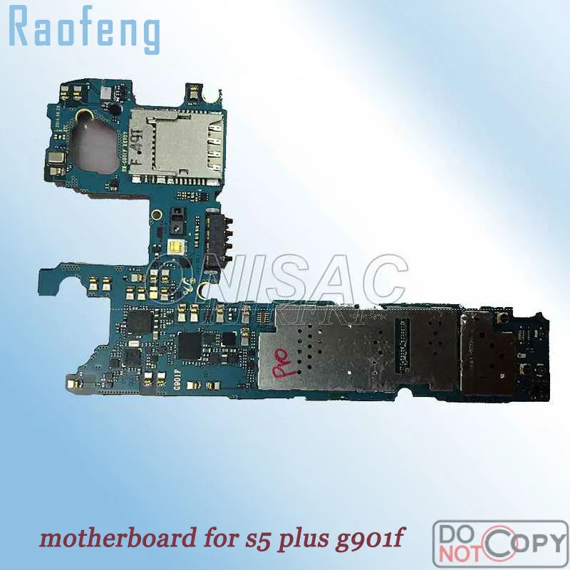 

Raofeng Wcdma version High quality motherboard For Samsung Galaxy s5 plus g901f unlocked Mainboard well worked with chips