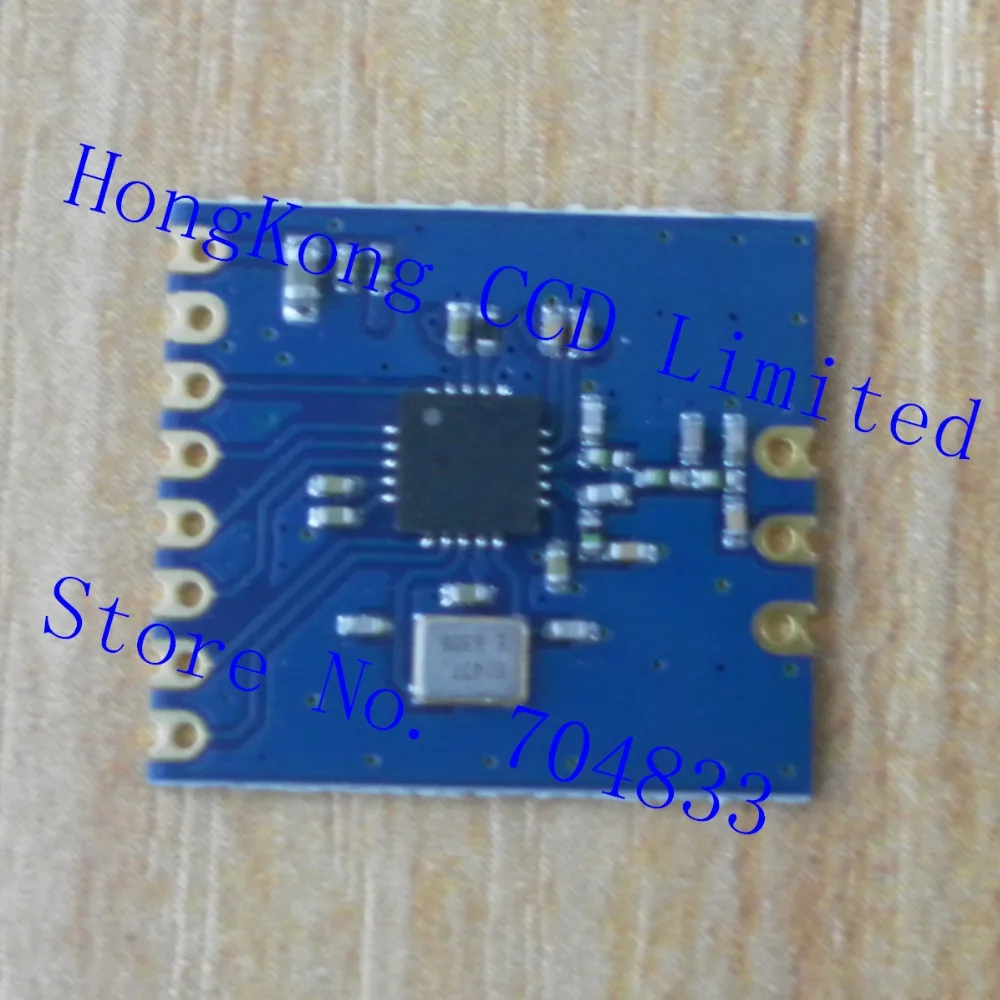RTC1101 высокая производительность беспроводной модуль приемопередатчика FSK CC1101 Радио чип трансивера 600 метров 1200bps 433 МГц/315/868/915