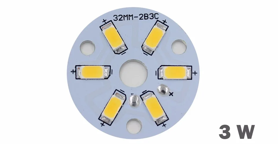 3 Вт-24 Вт 5730 яркость SMD световая Панель Светодиодная лампа панель для потолка PCB с Led