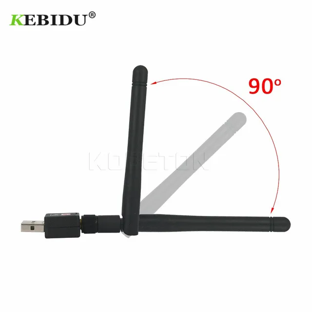 DVB-T2 콘솔용 무선 컴퓨터 네트워크 카드, 와이파이 어댑터, 150Mbps 전송 속도