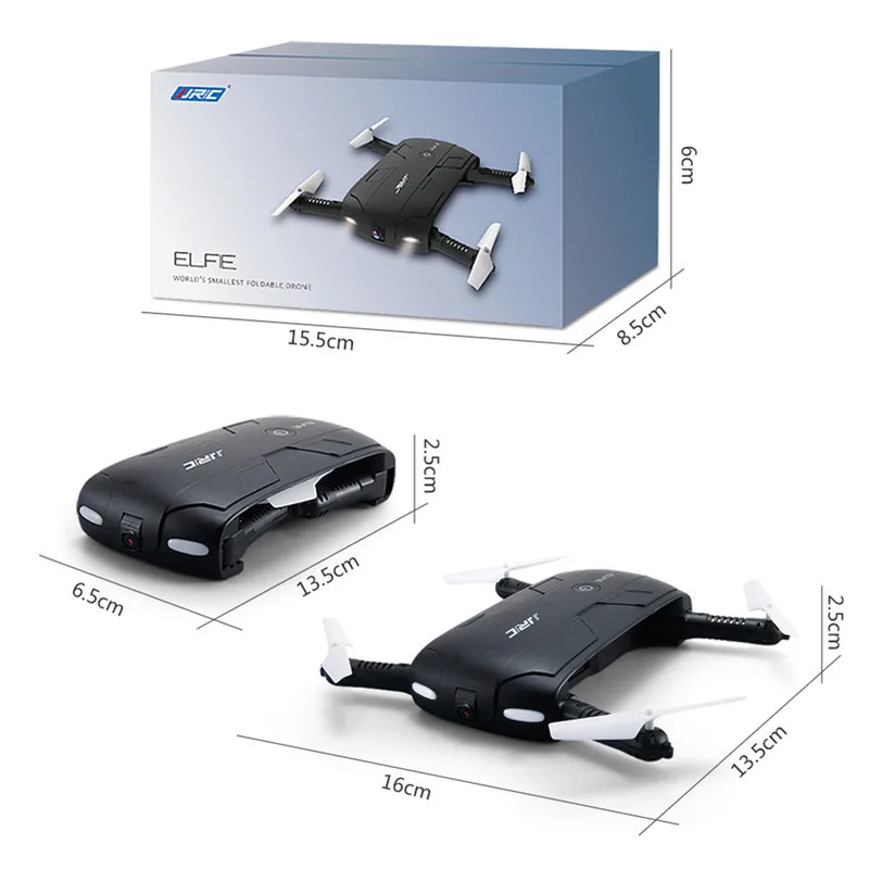 H37 Elfie RC Helicopter Camera Foldable Mini Selfie Drone RC font b Quadcopter b font Wifi