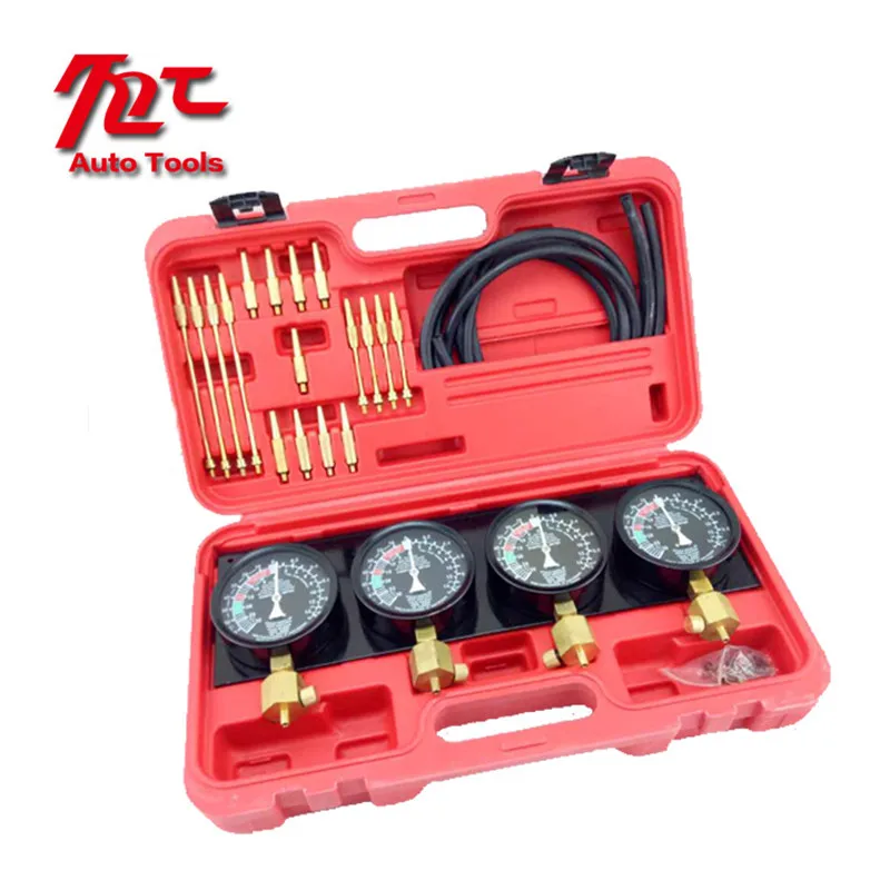 4 Cylinder Balance Gauge Fuel Vacuum Carburetor Synchronizer Gauge Set