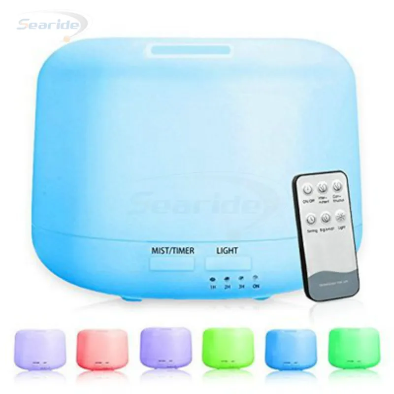 

Mini Home Ultrasonic Air Humidifier 300ml Aroma Purifier Creative Colorful Aroma Lamp High Quality