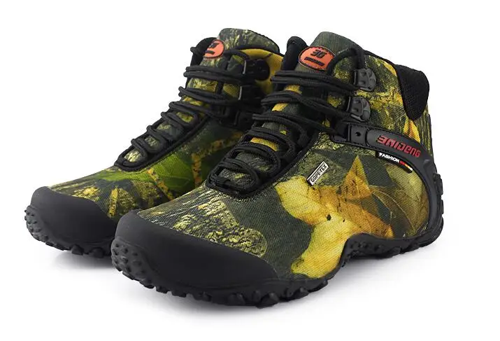 

Camouflage men walking boots male canvas breathable waterproof sneakers men trekking climbing travel shoes moutain army boots
