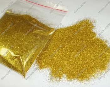 

50gram x 1/128"(0.2MM)008inch Gold Color Shining Nail Glitter Dust Powder for Nail Art DIY Glitter Craft decorations