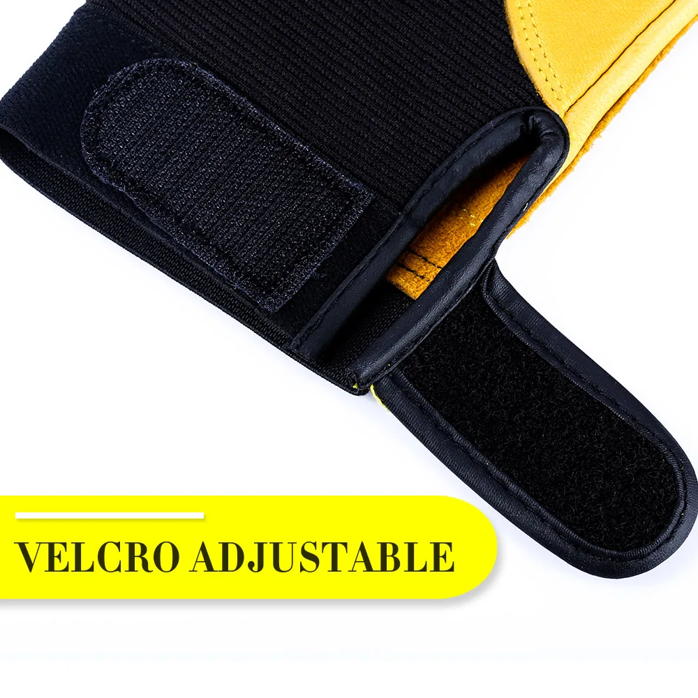 New Deerskin Men's Work Driver Gloves Leather Security Protection Wear Safety Workers Working Racing Moto Gloves For Men 8003 New Deerskin Men's Work Driver Gloves Leather Security Protection Wear Safety Workers Working Racing Moto Gloves For Men 8003