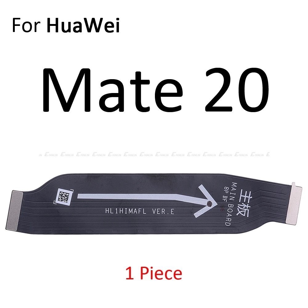 Новинка, материнская плата с гибким кабелем для HuaWei mate 20X10 9 Pro Lite P Smart Plus - Цвет: For Mate 20