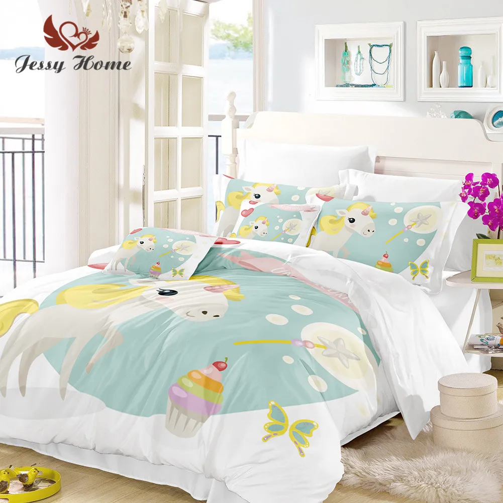 Ice Cream Decor Bedding Duvet Cover Sets For Children Adult Kids