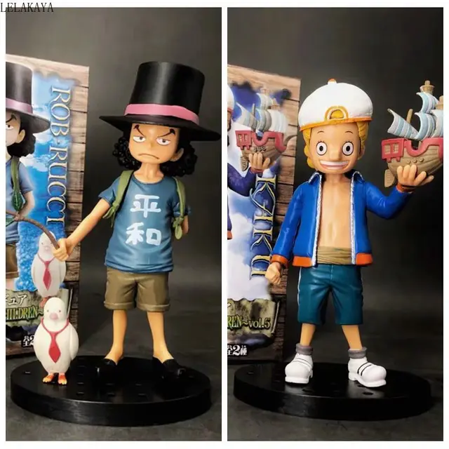 Special Price One Piece Anime Action Figure Model PVC Decoration Gift DXF Ecki Rob Lucci The Grandline Children Ver Vol.5 Collectible Toy 15cm