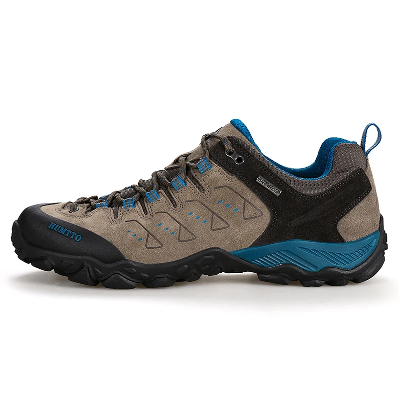 HUMTTO Мужская походная обувь из натуральной кожи женская обувь для альпинизма уличная противоскользящая спортивная обувь мужские кроссовки для путешествий и прогулок
