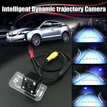 

Intelligent Dynamic trajectory Camera Rear View Backup License Plate Camera For MB Mercedes Benz B Class W245 / RCA NTST PAL