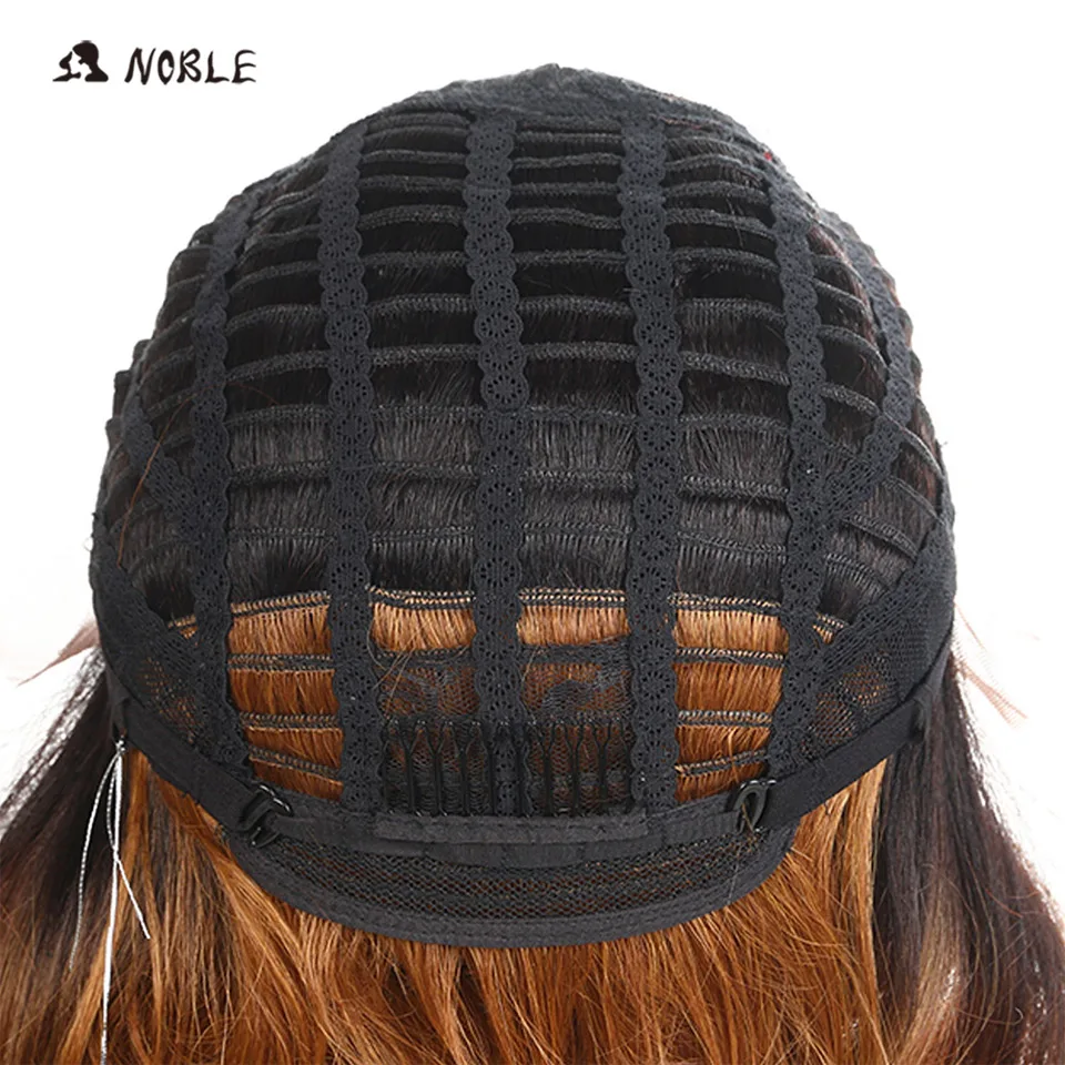 Parte do Laço Perucas para Preto Nobre Frontal Feminino Polegada Ondulado Cabelo Sythetic Perucas Cosplay 2 Cores Escolha i 12 6 para preto feminino 12 Polegada ondulado cabelo