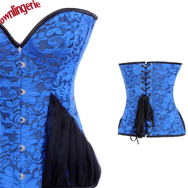 Синее Корсетное Платье фото 26