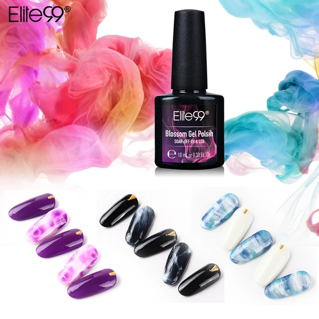 Elite99 10ml Nail art Zeichnung Blossom Gel Nagellack Transparent Blühenden Wirkung Blume Reine Gel Tränken weg Malerei gel