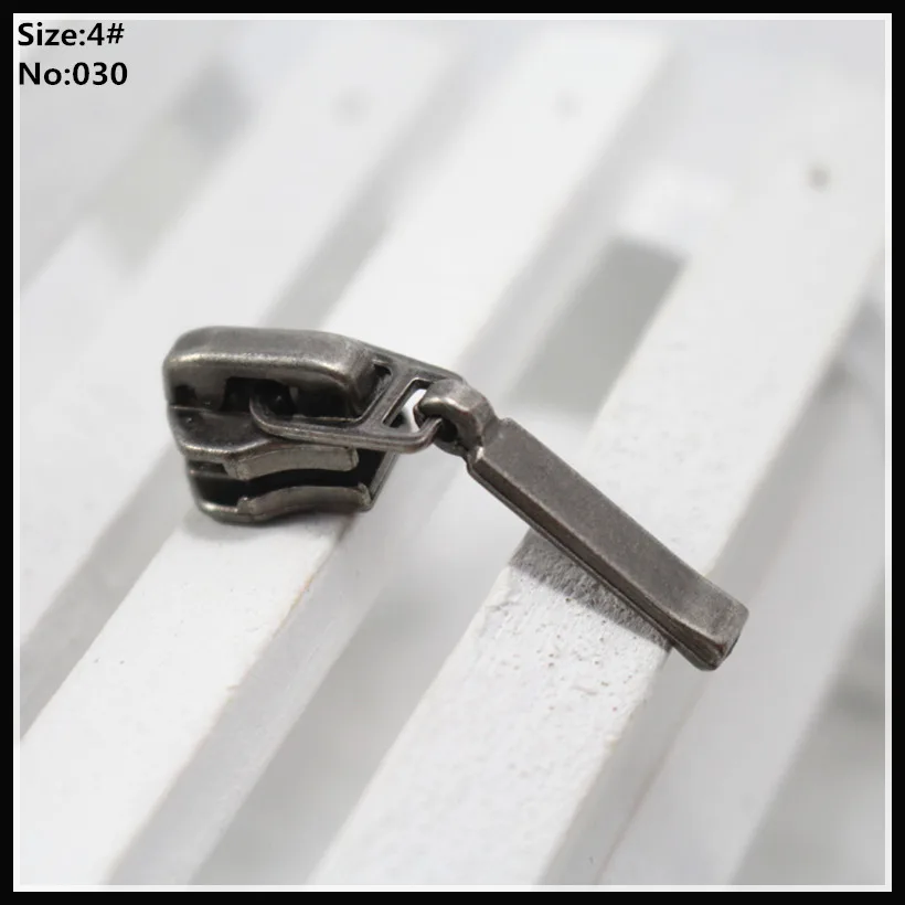 

4# Wholesale 10pcs Zipper Sliders Metal Zipper Pulls zipper Head For Handbag/ Backpack/Clothing/Sewing Tailor Tools 030