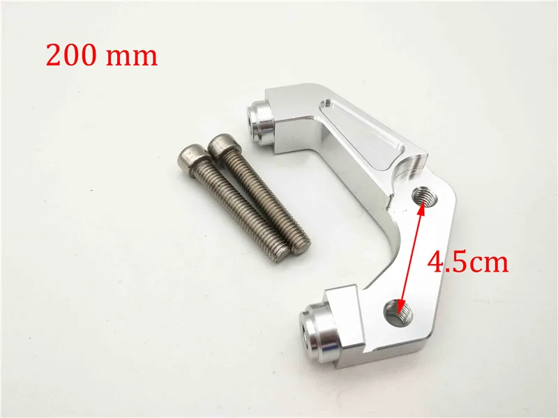 Мотоцикл скутер тормозной суппорт+ 200 мм/220 мм дисковый тормозной насос адаптер кронштейн+ тормозной диск для Yamaha Aerox Nitro BWS 100 JOG 50 rr