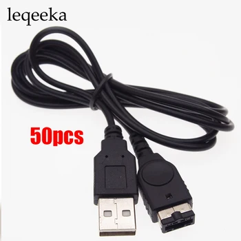 

50pcs USB charger charging cable For Nintendo GBA SP NDS Controller USB power cable data cable
