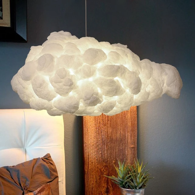 Modern Creative Chandeliers Warm Romantic Living Room Bedroom Study Bar Restaurant Clouds Light Fixtures - Pendant Lights - AliExpress