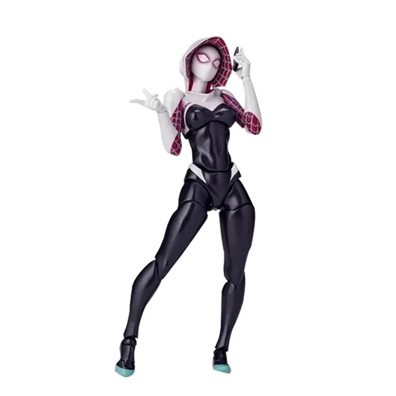 16 см женские Удивительный Человек-паук Spidergwomen BJD Человек-паук Фигура Конструкторы