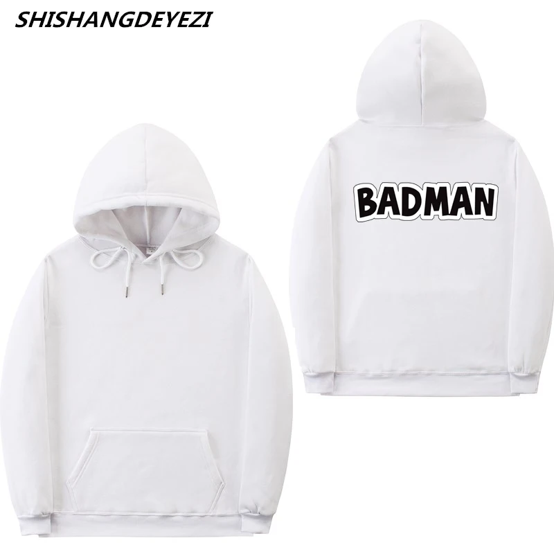 2018 Новый BADMAN толстовки Полерон hombre в стиле хип хоп Уличная толстовка с капюшоном
