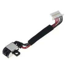 10 шт./лот для Dell Inspiron 5370 Vostro 5471 P87G P88G DC-IN адаптер питания Порт Разъем питания Кабельный разъём для подключения внешнего источника постоянного тока