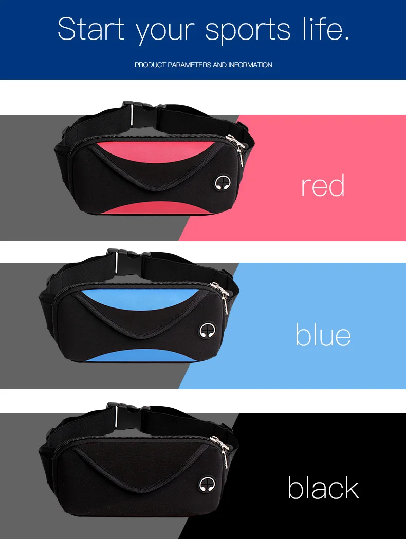 QUESHARK, большая емкость, 7 дюймов, для мобильного телефона, для бега, поясная сумка для мужчин и женщин, для прогулок, бега, поясная сумка, для фитнеса, поясная сумка, спортивные сумки