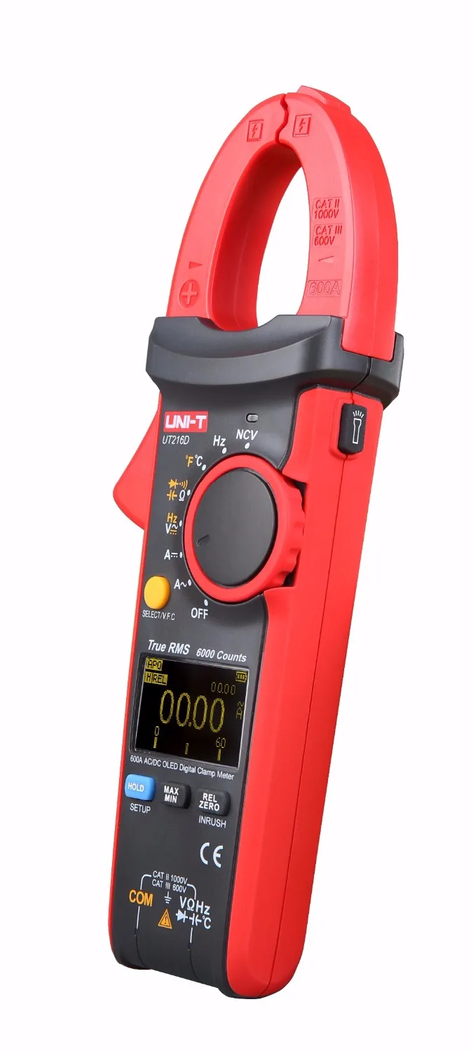 Цифровой токоизмерительный зажим с OLED дисплеем а|true rms|clamp meterdigital clamp |