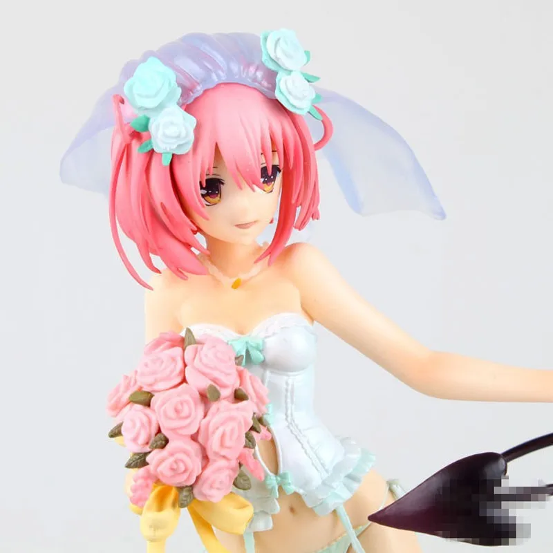 Аниме Япония сексуальная фигура TO LOVE RU Momo Belia Deviluke в свадебное платье для куклы 25 см ПВХ фигурка игрушки