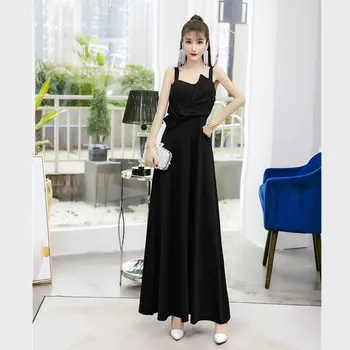 

Real shot 2019 summer new sexy strapless backless Slim large dress high-end temperament fashion v-neck dress with chest pad