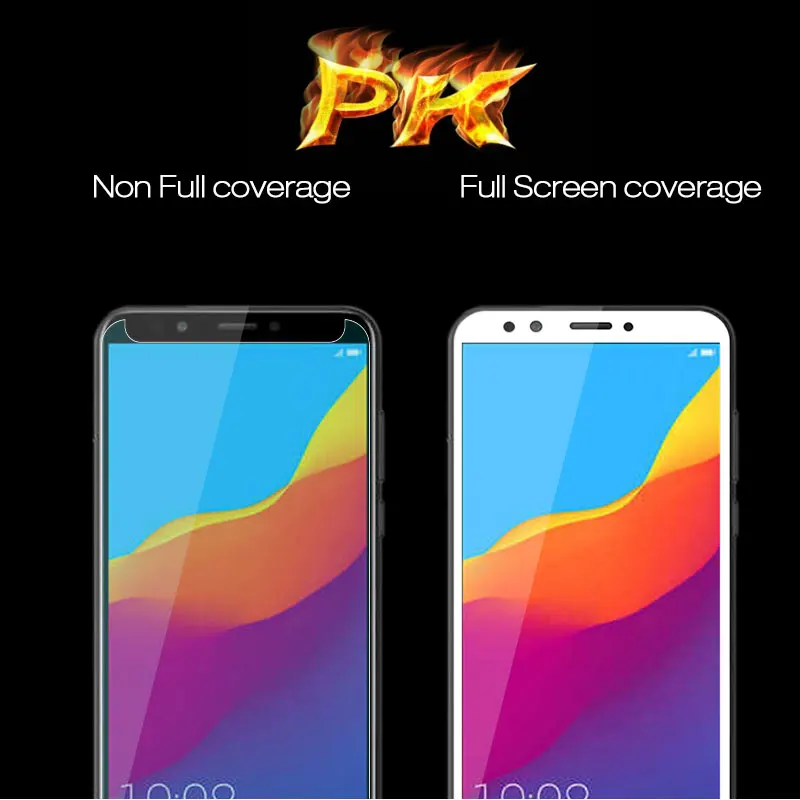 

Screen Protector Glass For Huawei Honor 7c 5.7" RU Version Full Cover Flim Tempered Glass Protective For Huawei Honor 7C 5.99"