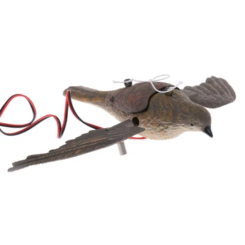 

Lightweight Outdoor Hunting Decoys Flying Bird Decoy Eagle Decoy Life-like Hunting Tools Flocked Magpie Decoy