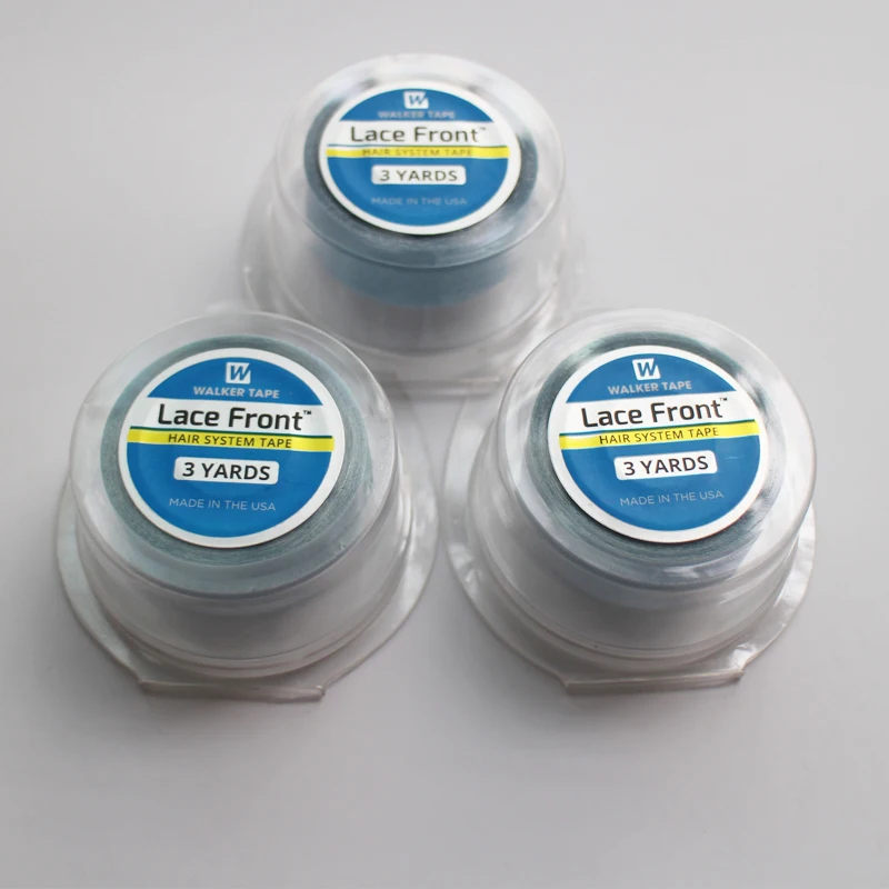 free shippig 1PC Extraordinarily Waterproof super tape Double-Sided Adhesive for Skin Weft Hair 3 yards 1.9cm width