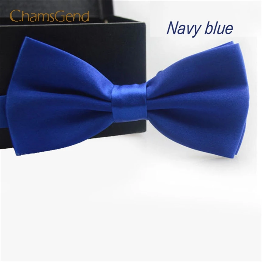 Chamsgend Coolbeener классический модный мужской регулируемый смокинг Свадебный галстук-бабочка галстук dec21