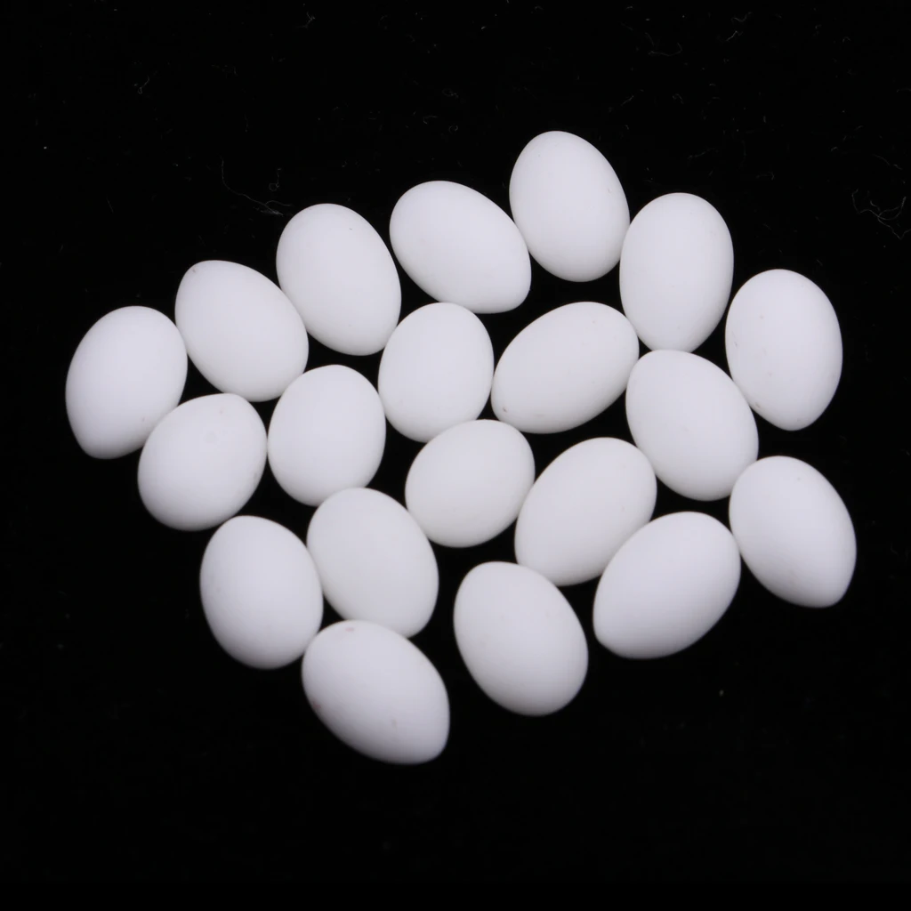 20 piezas comestibles comprar alimentos Cocina Casa De Muñecas Miniaturas De Huevos De Gallina Blanca