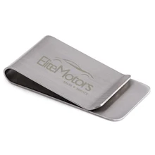 50x корпоративные подарки с логотипом на заказ металл Нержавеющая сталь Мужской зажим для денег держатель для денег персонализированный зажим для денег кошелек гравировка